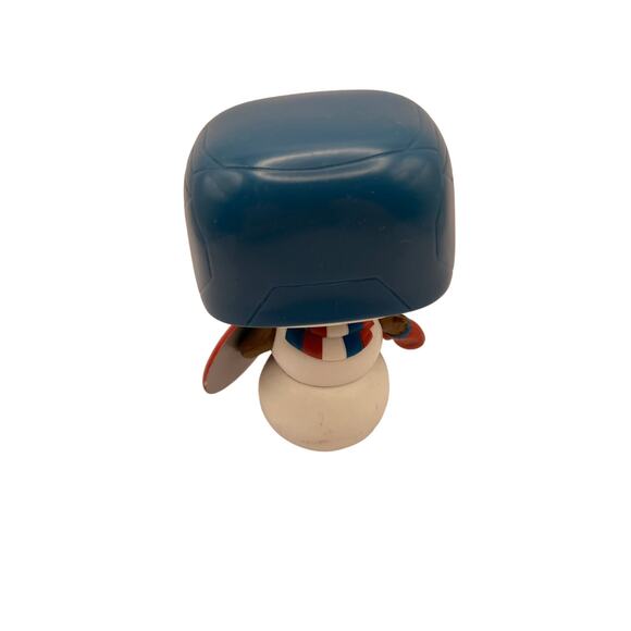 Funko Pop! Marvel 532 Cap Snowman Holiday Captain America-no box - Picture 2 of 4